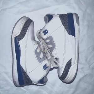 Size 8c- Jordan 3 Retro Mid Racer Blue